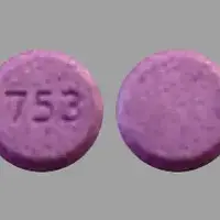 Loratadine (Loratadine [ lor-at-a-deen ])-753-5 mg-Purple-Round