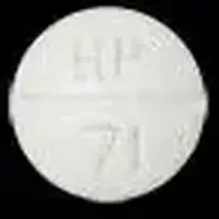 Methimazole (Methimazole [ me-thim-a-zole ])-HP 71-10 mg-White-Round