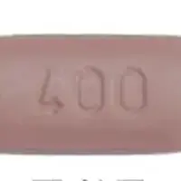 Moxifloxacin (systemic) (monograph) (Avelox)-M 400-400 mg-Red-Capsule-shape