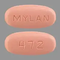 Mycophenolate (monograph) (Cellcept)-MYLAN 472-500mg-Pink-Oval