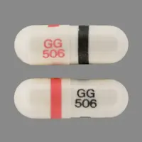 Oxazepam (Oxazepam [ ox-a-ze-pam ])-GG 506 GG 506-15 mg-White-Capsule-shape