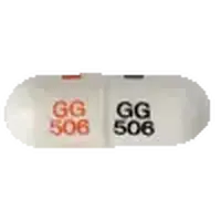 Oxazepam (Oxazepam [ ox-a-ze-pam ])-GG 506 GG 506-15 mg-White-Capsule-shape