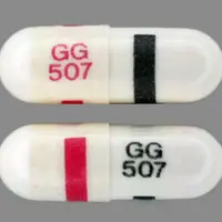 Oxazepam (Oxazepam [ ox-a-ze-pam ])-GG 507 GG 507-30 mg-White-Capsule-shape