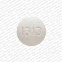 Pilocarpine (Pilocarpine (oral) [ pye-loe-kar-peen ])-LAN 1313-5 mg-White-Round