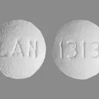 Pilocarpine (Pilocarpine (oral) [ pye-loe-kar-peen ])-LAN 1313-5 mg-White-Round