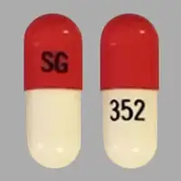 Pregabalin (Pregabalin [ pre-gab-a-lin ])-SG 352-75 mg-Orange-Capsule-shape