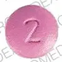 Trifluoperazine (Trifluoperazine [ trye-floo-oh-per-a-zeen ])-2 GG 53-2 mg-Purple-Round