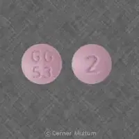 Trifluoperazine (Trifluoperazine [ trye-floo-oh-per-a-zeen ])-2 GG 53-2 mg-Purple-Round