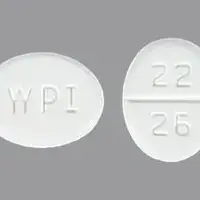 Desmopressin (Desmopressin (oral/sublingual) [ dez-mo-press-in ])-WPI 22 26-0.2 mg-White-Oval