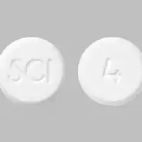 Fluoride (Fluoride [ flor-ide ])-SCI 4-2.2 mg (equiv. fluoride 1 mg)-White-Round