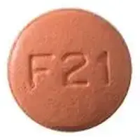 Fluvastatin (Fluvastatin [ floo-va-sta-tin ])-M F21-80 mg-Brown-Round