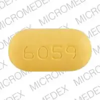 Glyburide and metformin (Glyburide and metformin [ glye-bure-ide-and-met-for-min ])-6059-5 mg / 500 mg-Yellow-Oval