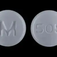 Hydrochlorothiazide and bisoprolol (Hydrochlorothiazide and bisoprolol [ hye-droe-klor-oh-thye-a-zide-and-bi-soe-proe-lol ])-505 M-10 mg / 6.25 mg-White-Round