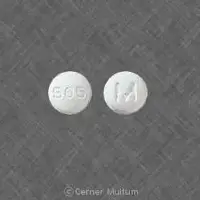 Hydrochlorothiazide and bisoprolol (Hydrochlorothiazide and bisoprolol [ hye-droe-klor-oh-thye-a-zide-and-bi-soe-proe-lol ])-505 M-10 mg / 6.25 mg-White-Round