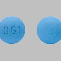 L-methylfolate (L-methylfolate [ l-meth-il-foe-late ])-DG1-7.5 mg-Blue-Round