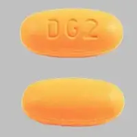 L-methylfolate (L-methylfolate [ l-meth-il-foe-late ])-DG2-15 mg-Orange-Oval