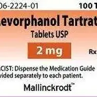 Levorphanol (Levorphanol (oral) [ lee-vor-fa-nole ])-M-2 mg-White-Round