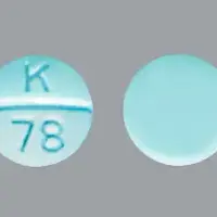 Phendimetrazine (Phendimetrazine [ fen-di-meh-tra-zeen ])-K 78-35 mg-Blue-Round