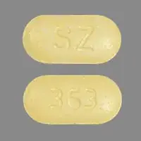 Repaglinide (Repaglinide (oral) [ re-pag-li-nide ])-SZ 363-2 mg-Yellow-Capsule-shape