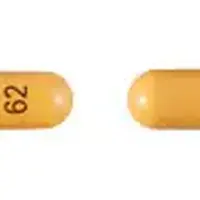 Stavudine (Stavudine [ sta-vue-deen ])-H 62-30 mg-Orange-Capsule-shape