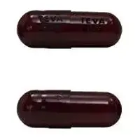 Sunitinib (Sunitinib [ soo-nit-in-ib ])-TEVA 8199 TEVA 8199-12.5 mg-Maroon-Capsule-shape