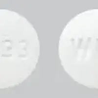 Tamoxifen (Tamoxifen [ ta-mox-i-fen ])-WPI 2233-20 mg-White-Round