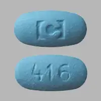 Tiagabine (Tiagabine [ tye-ag-a-been ])-C 416-16 mg-Blue-Oval