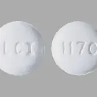 Atropine and diphenoxylate (Atropine and diphenoxylate [ a-troe-peen-and-dye-fen-ox-i-late ])-LCI 1170-0.025 mg / 2.5 mg-White-Round