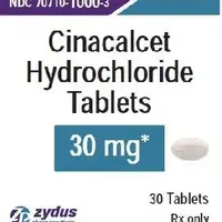 Cinacalcet (Cinacalcet [ sin-ah-cal-set ])-1000-30 mg-White-Oval