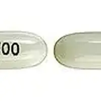 Cyclosporine (oral/injection) (Cyclosporine (oral/injection) [ sye-kloe-spor-een ])-C100-100 mg-Gray-Capsule-shape