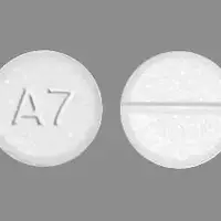 Cyproheptadine (Cyproheptadine [ sip-roe-hep-ta-deen ])-A7-4 mg-White-Round