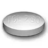 Mucus dm (Dextromethorphan and guaifenesin [ dex-troe-me-thor-fan-and-gwye-fen-e-sin ])-TCL 280-20 mg / 400 mg-White-Oval