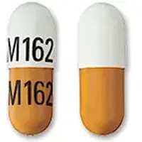 Didanosine (Didanosine [ dye-dan-oh-seen ])-M162 M162-400 mg-White & Yellow-Capsule-shape