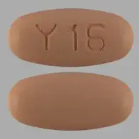 Entacapone (Entacapone [ en-tak-a-pone ])-Y 16-200 mg-Orange-Oval