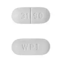 Metaxalone (Metaxalone [ me-tax-a-lone ])-WPI 31 90-800 mg-White-Capsule-shape