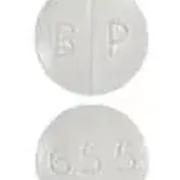 Methimazole (Methimazole [ me-thim-a-zole ])-B P 655-5 mg-White-Round