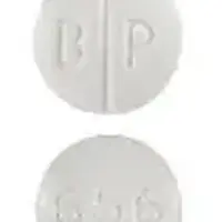 Methimazole (Methimazole [ me-thim-a-zole ])-B P 656-10 mg-White-Round