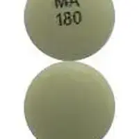 Mycophenolic acid (Mycophenolic acid [ mye-koe-phe-nole-ik-as-id ])-MA 180-180 mg-Green-Round