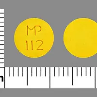 Sulindac (Sulindac [ sul-in-dak ])-MP 112-150 mg-Yellow-Round