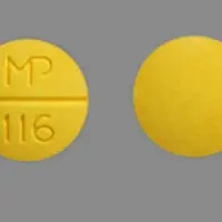 Sulindac (Sulindac [ sul-in-dak ])-MP 116-200 mg-Yellow-Round