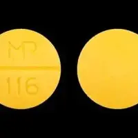 Sulindac (Sulindac [ sul-in-dak ])-MP 116-200 mg-Yellow-Round