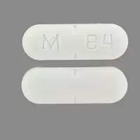 Hydrochlorothiazide and captopril (Hydrochlorothiazide and captopril [ hye-droe-klor-oh-thy-a-zide-and-kap-toe-pril ])-M 84-50 mg / 15 mg-White-Oval