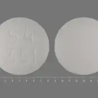 Naratriptan (Naratriptan [ nar-a-trip-tan ])-54 351-2.5 mg-White-Round