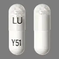 Quinine (Quinine [ kwye-nine ])-LU Y51-324 mg-White-Capsule-shape