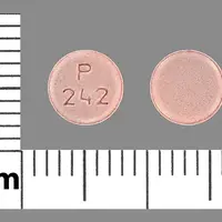 Repaglinide (Repaglinide (oral) [ re-pag-li-nide ])-P242-2 mg-Pink-Round