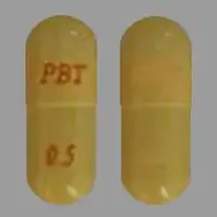 Tacrolimus (systemic) (monograph) (Astagraf xl)-PBT 0.5-0.5 mg-Yellow-Capsule-shape