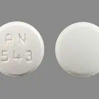 Terbinafine (Terbinafine [ ter-bin-na-feen ])-AN 543-250 mg-White-Round