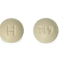 Teriflunomide (Teriflunomide [ ter-i-floo-noe-mide ])-H T19-7 mg-Yellow-Round