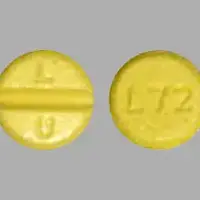 Tetrabenazine (Tetrabenazine (tet ra ben' a zeen))-L U L72-25 mg-Yellow-Round