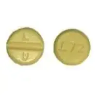 Tetrabenazine (Tetrabenazine (tet ra ben' a zeen))-L U L72-25 mg-Yellow-Round